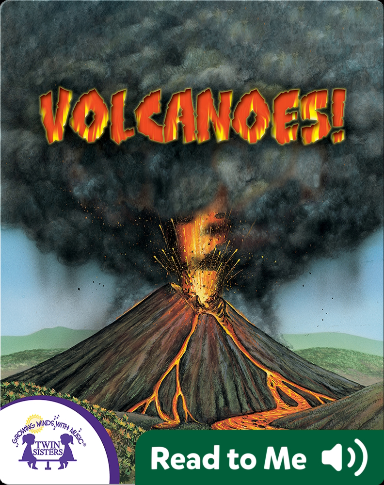 Volcanoes! Children's Book by Christopher Nicholas, Kenn Goin With