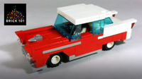 How To Build LEGO 1955 Chevy Bel Air Coupe