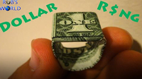 How to Make an Origami Dollar Ring (Moneygami)
