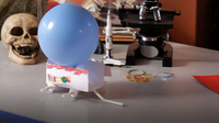 How to Demonstrate Newton's Third Law of Motion using a Paper Car & a Balloon
