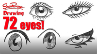 How to Draw 72 Eyes in Different Styles