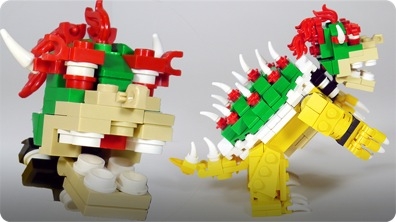 How To Build LEGO Bowser