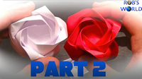 How to Make an Origami Rose – Part 2