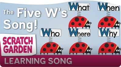 The Five W's Song