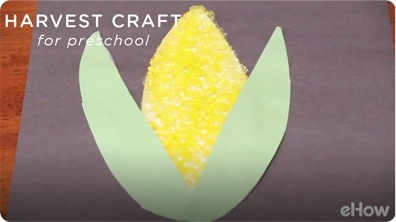 Fun Harvest Crafts for Preschool