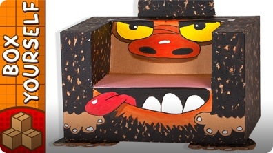 Crafts Ideas for Kids - Box Gorilla