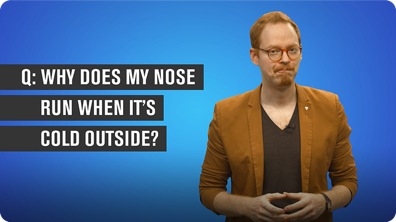 Why Does My Nose Run When It's Cold Outside?