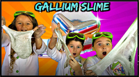 GALLIUM SLIME - Cool STEEL Slime That Melts in Your Hands!