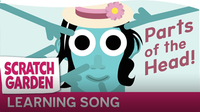 The Parts of the Head Song – Teaching Body Parts to Kids