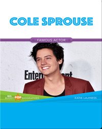 Big Buddy Pop Biographies: Cole Sprouse