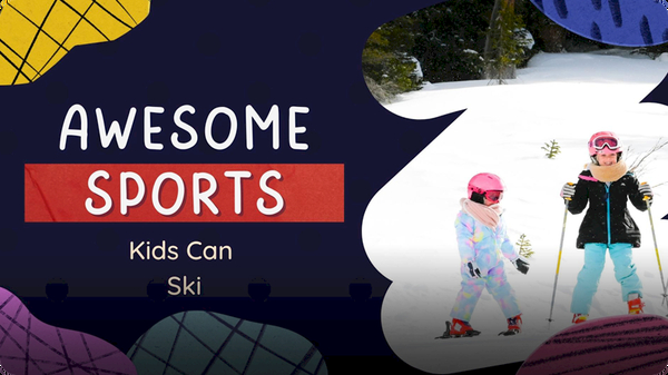 Adventure Family Journal: A Kid Learns to Ski
