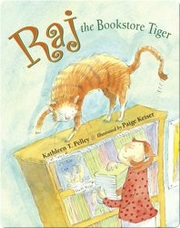 Raj the Bookstore Tiger
