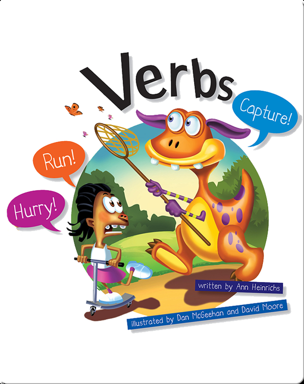 Verbs Children's Book by Ann Heinrichs With Illustrations by Dan
