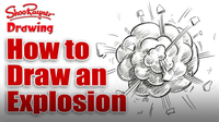 How to Draw a Cartoon Explosion