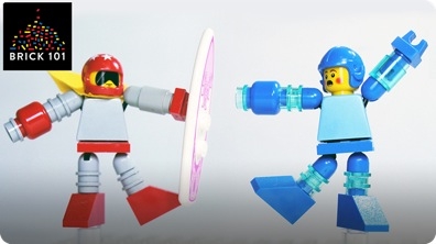 How To Build LEGO Mega Man & Proto Man
