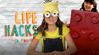 Minion and Lego Costume Hacks | LIFE HACKS FOR KIDS