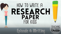 Writing a Research Paper: Writing a Draft