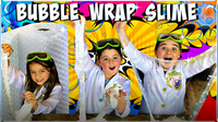 How to Make Bubble Wrap Slime!