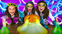 Oozing PUMPKIN Experiment | Easy Science Experiments for Kids