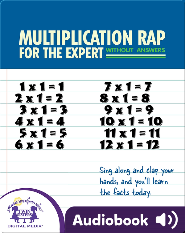 Multiplication Rap For The Expert Without Answers