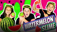 DIY Watermelon SLIME! BEST Slime Recipe for Kids!