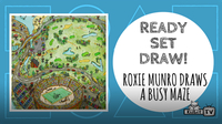 Roxie Munro Draws an AMAZING MAZE