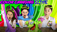 HEAT ACTIVATED SLIME!  How to Make Color Changing Slime