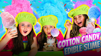 DIY Edible Cotton Candy Slime!