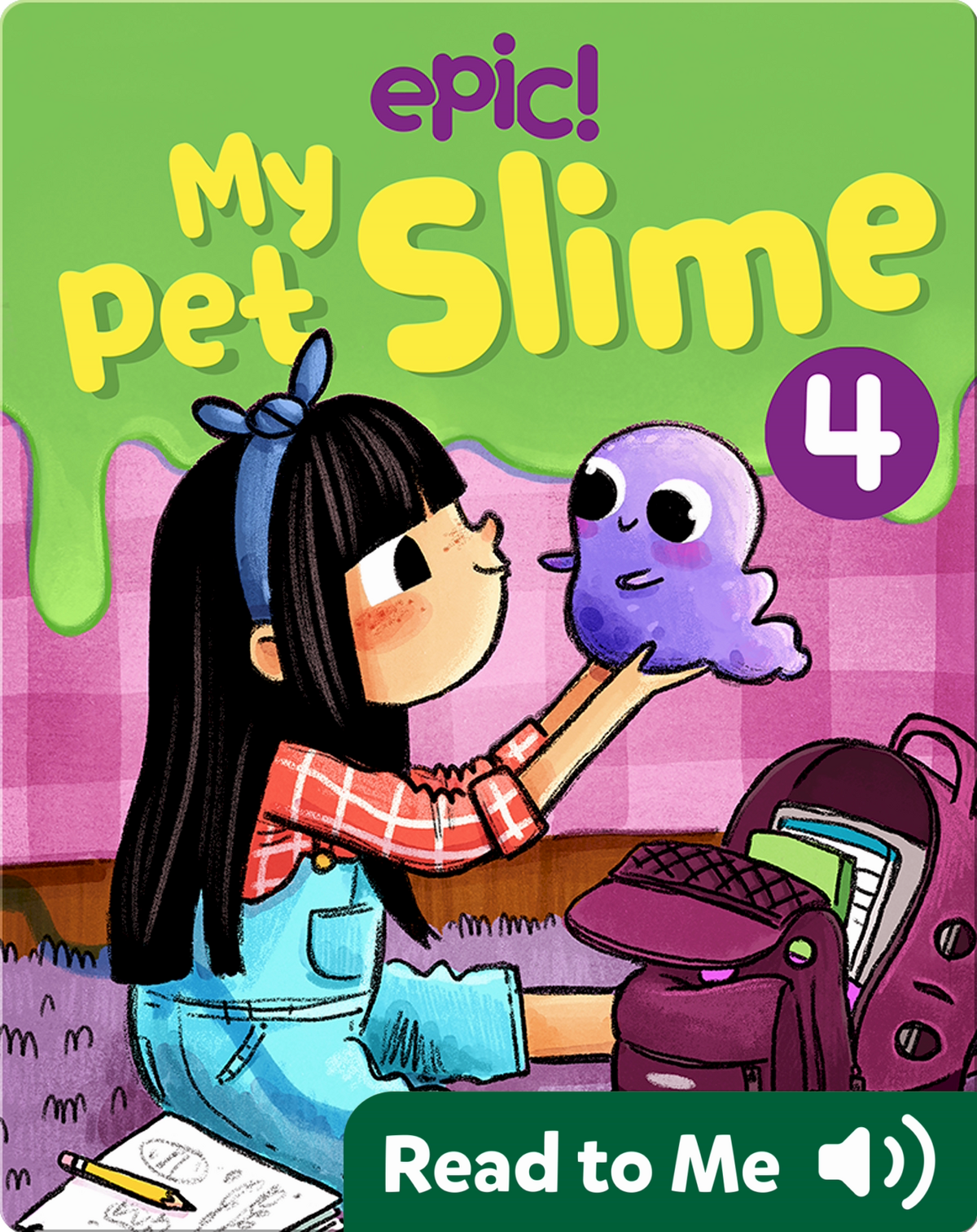 My Pet Slime Book 4 Cosmo to the Rescue Children's Book by Courtney