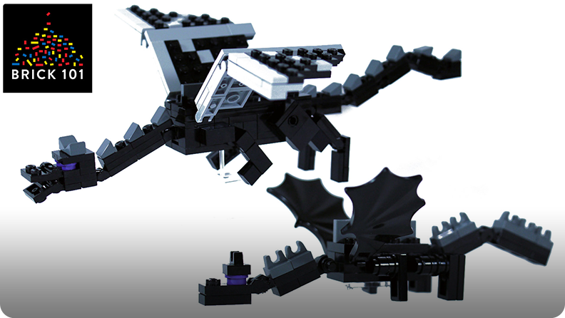 minecraft enderdragon lego