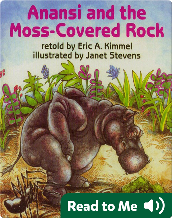 Anansi and the Moss-Covered Rock Children's Book by Eric A. Kimmel With ...