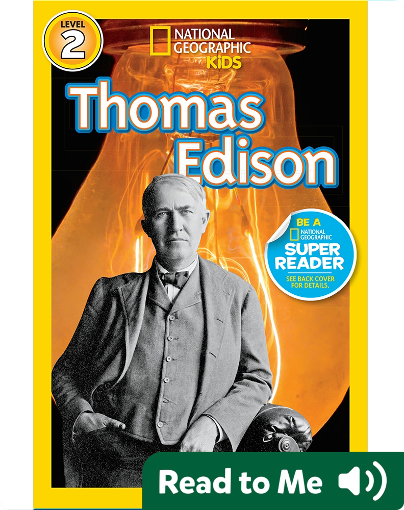 National Geographic Readers: Thomas Edison Children's Book by Barbara ...