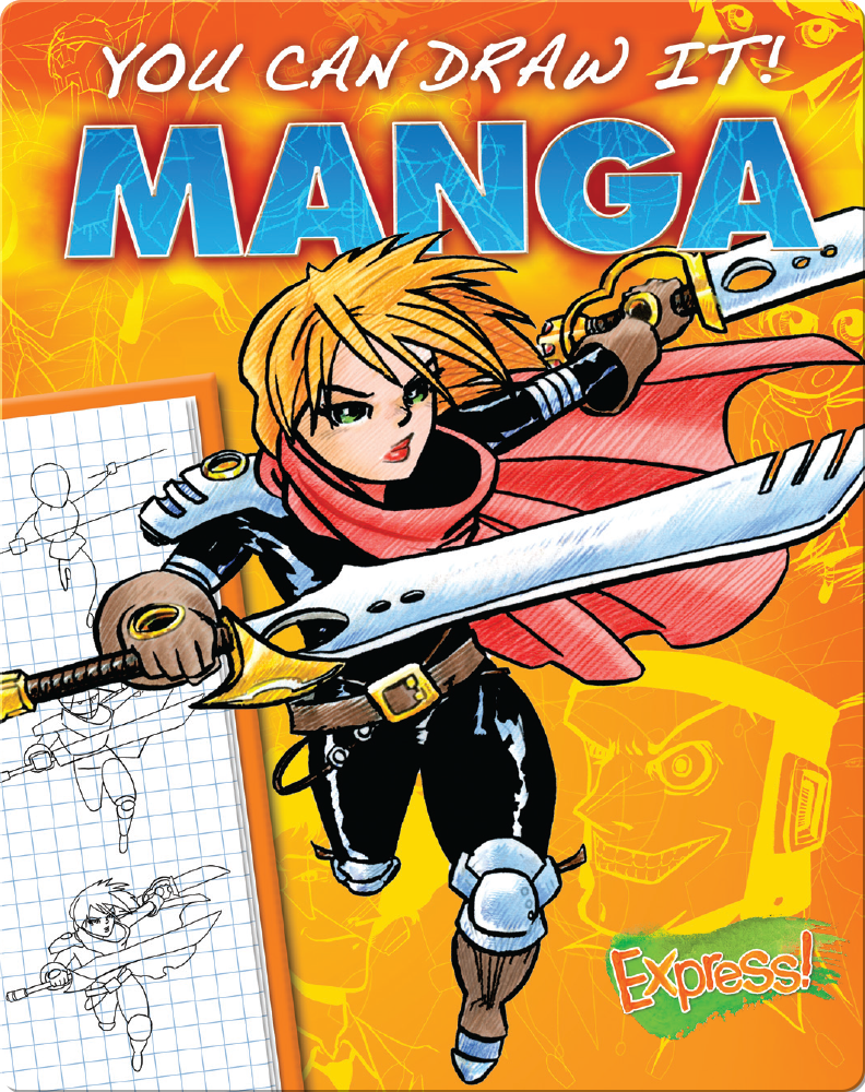 You Can Draw It! Manga Children's Book by Jon Eppard With ...