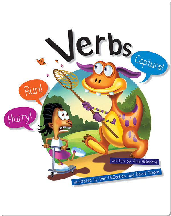 Verbs Children's Book by Ann Heinrichs With Illustrations by Dan