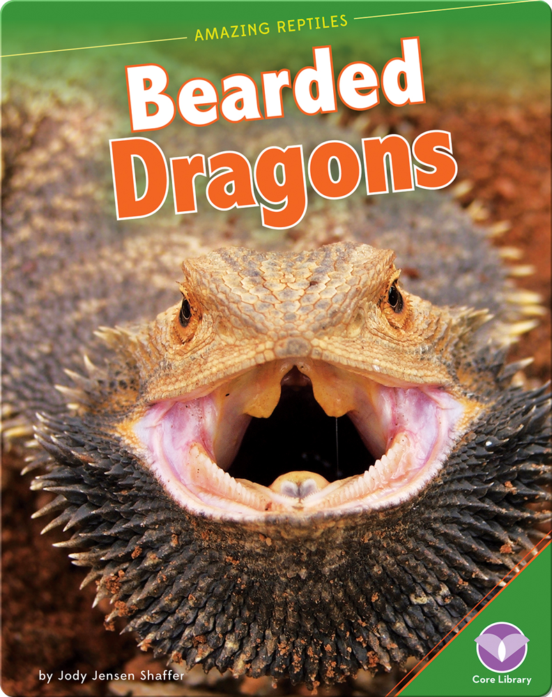 Amazing Reptiles Bearded Dragons Children's Book by Jensen Shaffer