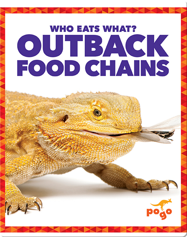 Who Eats What? Outback Food Chain Children's Book by Rebecca Pettiford