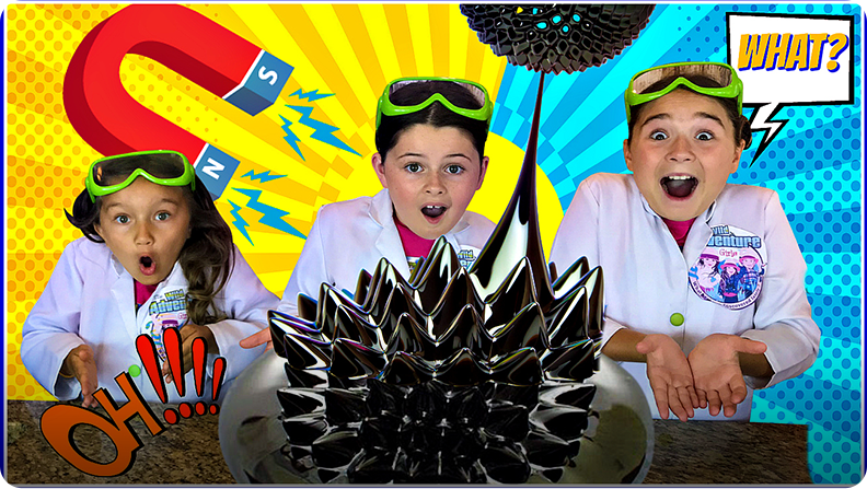 MAGNETIC LIQUID Science Experiment! Video | Discover Fun and