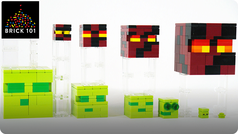How To Build LEGO Minecraft Slime & Magma Cube Video Discover Fun and